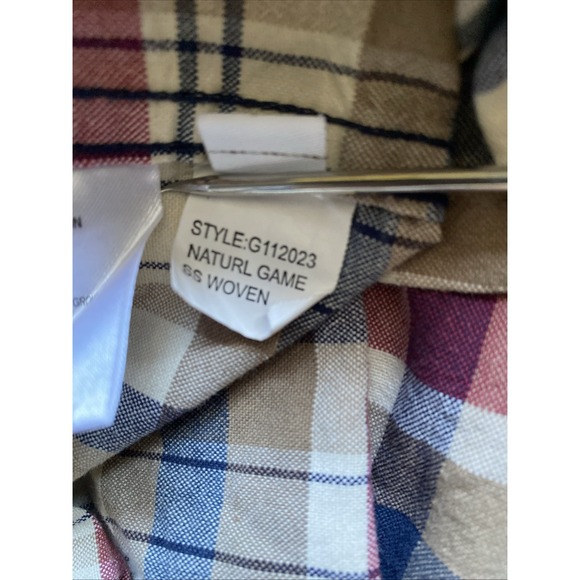 LRG Lifted Research Group Short Sleeve Button Up Flannel Shirt 2XL Hip Hop Y2K - Picture 9 of 12